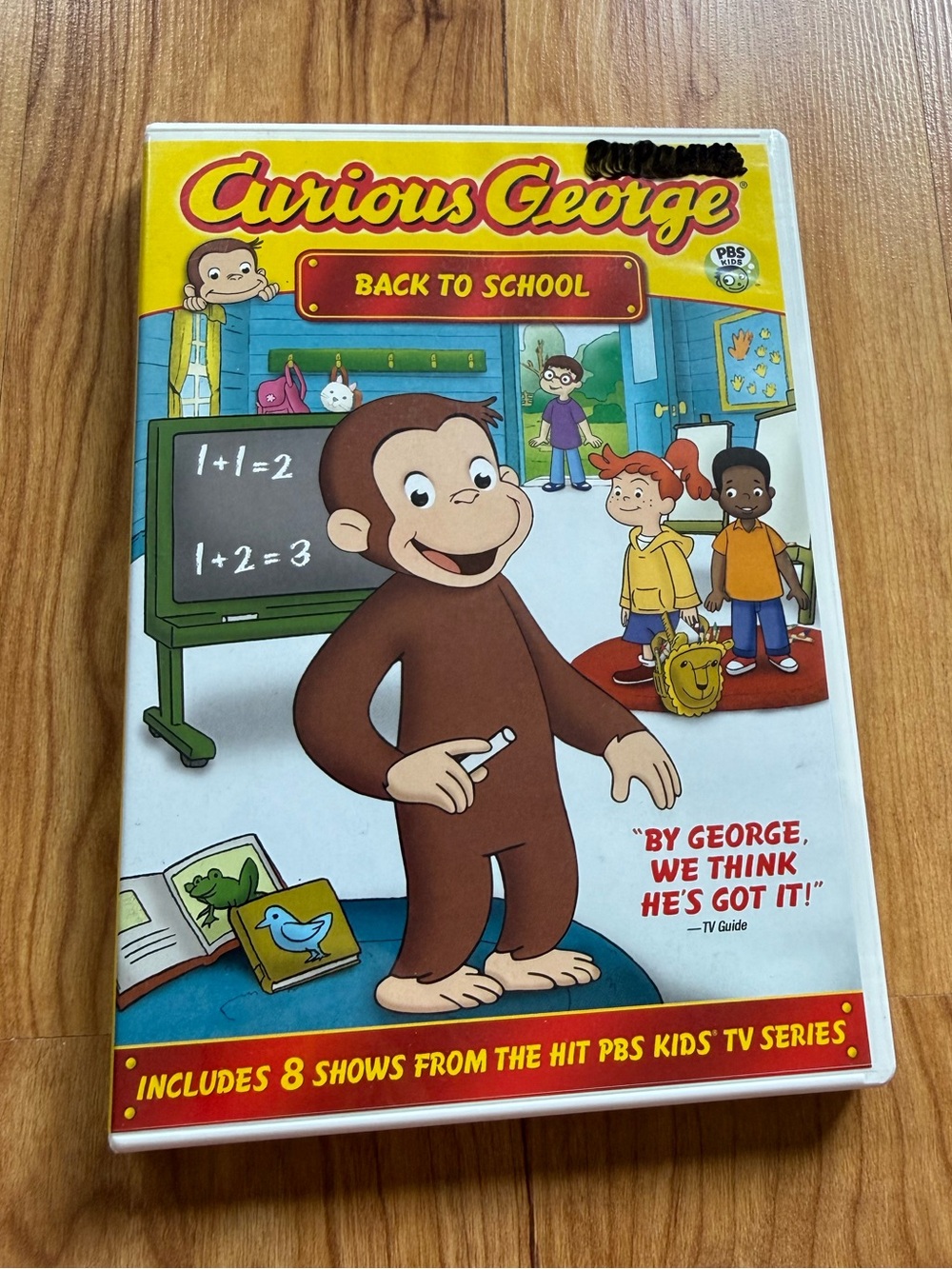 Curious George Back to School DVD